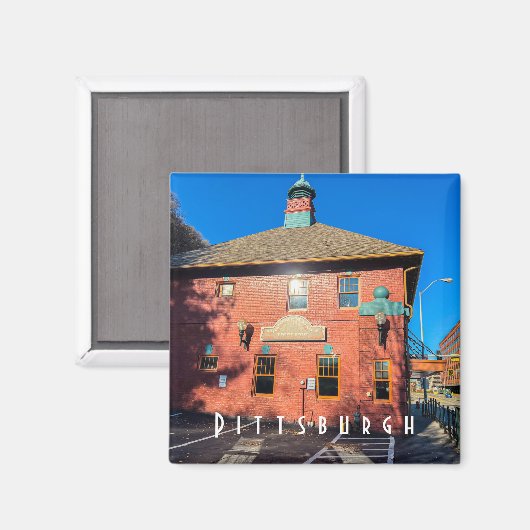Pittsburgh Moncahella Magnet (Voorkant / Achterkant)