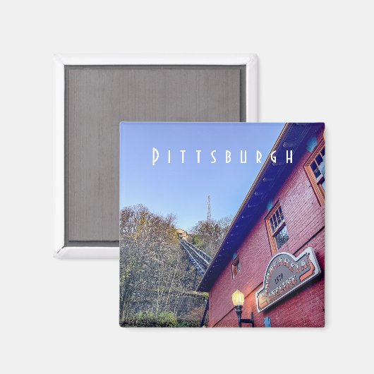 Pittsburgh Moncahella Magnet (Voorkant / Achterkant)