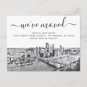 Pittsburgh Moving Announcement Briefkaart