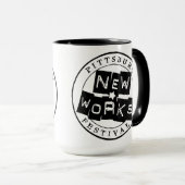 Pittsburgh New Works Festival Coffee Mok (Voorkant rechts)