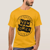 Pittsburgh New Works Festival Mannen lichtgekleurd T-shirt (Voorkant)