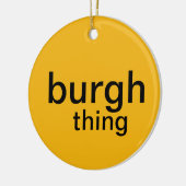 Pittsburgh Ornament (burgh-ding) (Links)
