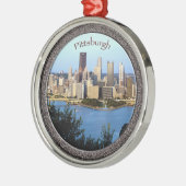 Pittsburgh Ornament-Premium Metalen Ornament (Links)