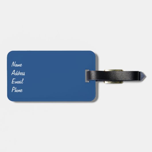 Pittsburgh, PA Bagagelabel (Achterkant horizontaal)