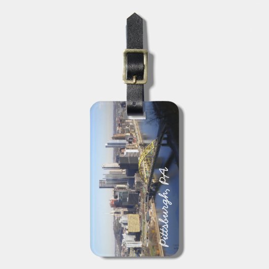 Pittsburgh, PA Bagagelabel (Voorkant verticaal)
