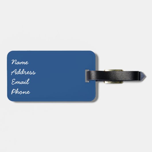 Pittsburgh, PA Bagagelabel (Achterkant horizontaal)