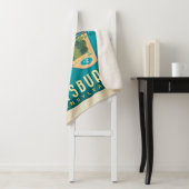 Pittsburgh, PA | Bird's Eye Uitzicht Sherpa Deken (In situ)