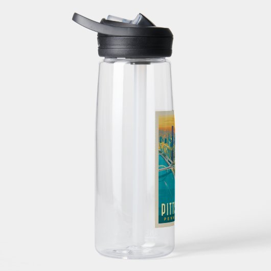 Pittsburgh, PA | Bird's Eye Uitzicht Waterfles (Rechts)