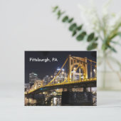 Pittsburgh, PA Briefkaart (Staand voorkant)