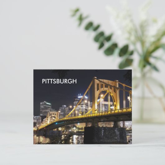 Pittsburgh, PA Briefkaart (Staand voorkant)