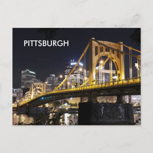 Pittsburgh, PA Briefkaart (Voorkant)