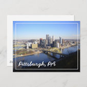 Pittsburgh, PA Briefkaart (Voorkant / Achterkant)