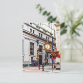 Pittsburgh PA - hoek van Smithfield en vijfde Briefkaart (Staand voorkant)