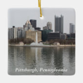 Pittsburgh, PA Keramisch Ornament (Voorkant)