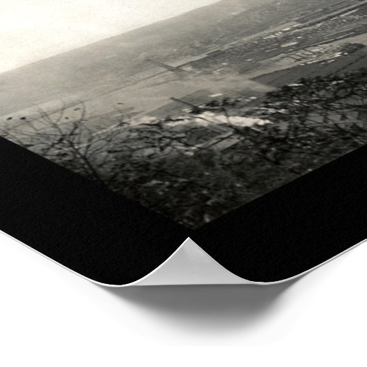 Pittsburgh PA Panorama Foto 1908 Poster (Hoek)