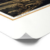 Pittsburgh, PA Panoramisch MAp - 1874 Poster (Hoek)