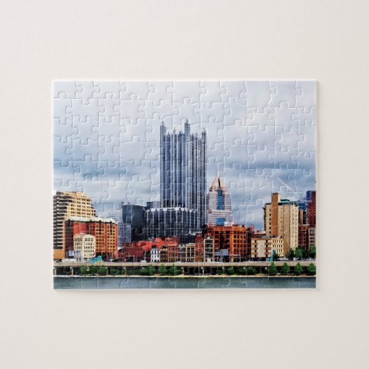 Pittsburgh PA Silhouette Legpuzzel (Horizontaal)