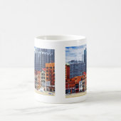 Pittsburgh PA Skyline Closeup Koffiemok (Center)