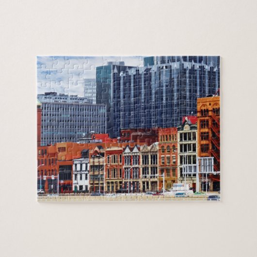 Pittsburgh PA Skyline Closeup Legpuzzel (Horizontaal)