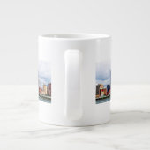 Pittsburgh PA Skyline Grote Koffiekop (Achterkant)