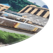 Pittsburgh PA - Trein op postplein Snijplank (Hoek)