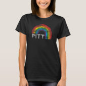 Pittsburgh Panthers Pride Rainbow  T-shirt (Voorkant)