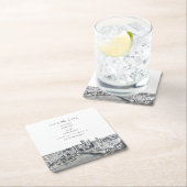 Pittsburgh Paper Onderzetter Save the Date (Insitu)