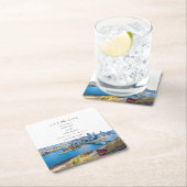 Pittsburgh Paper Onderzetter Save the Date (Insitu)