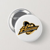Pittsburgh Passion Pin Ronde Button 5,7 Cm (Voorkant /achterkant)