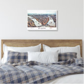 Pittsburgh Pennsylvania 1902 Canvas Afdruk (Insitu (Slaapkamer))