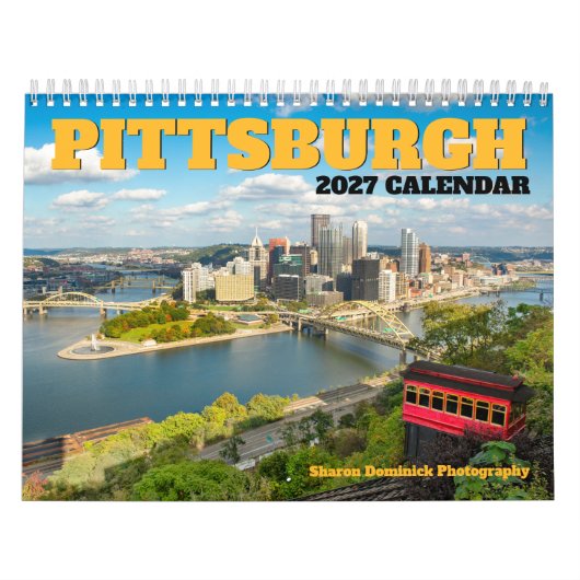 Pittsburgh Pennsylvania 2027 Agenda Kalender (Hoes)