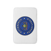 Pittsburgh Pennsylvania Badmat (Voorkant Verticaal)