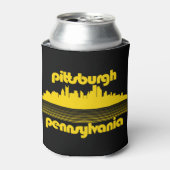 Pittsburgh Pennsylvania Blikjeskoeler (Blikje Voorkant)