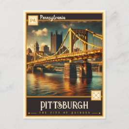 Pittsburgh, Pennsylvania | Briefkaart