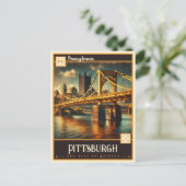 Pittsburgh, Pennsylvania |  Briefkaart (Staand voorkant)