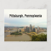Pittsburgh, Pennsylvania Briefkaart (Voorkant)