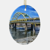 Pittsburgh Pennsylvania Circle Ornament (Rechts)