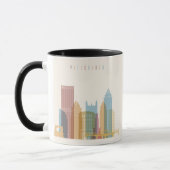 Pittsburgh, Pennsylvania | City Skyline Mok (Links)