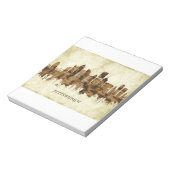 Pittsburgh Pennsylvania Cityscape Notitieblok (Linkerzijde)