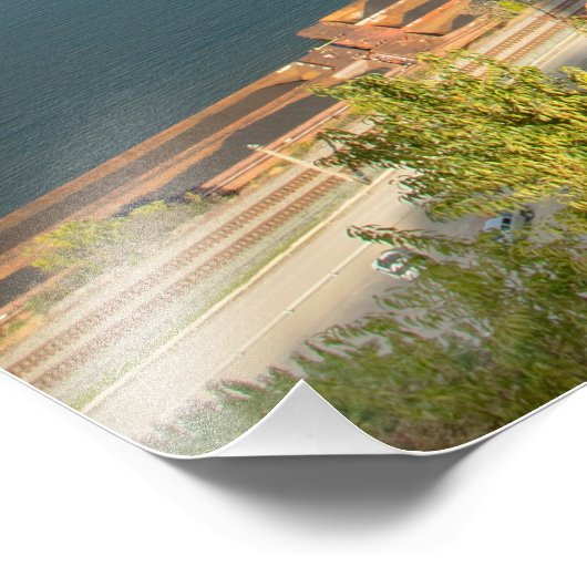 Pittsburgh Pennsylvania Duquesne Inline Foto Afdruk (Hoek)