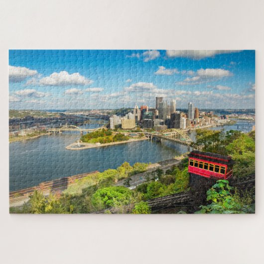 Pittsburgh Pennsylvania Duquesne Inline Legpuzzel (Horizontaal)