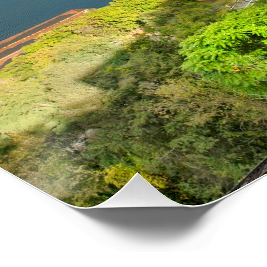 Pittsburgh Pennsylvania Duquesne Inline Perfect Poster (Hoek)