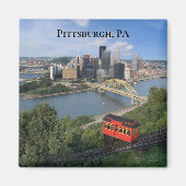 Pittsburgh Pennsylvania Foto Magneet (Voorkant)