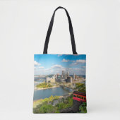 Pittsburgh Pennsylvania Foto Tote Bag (Voorkant)