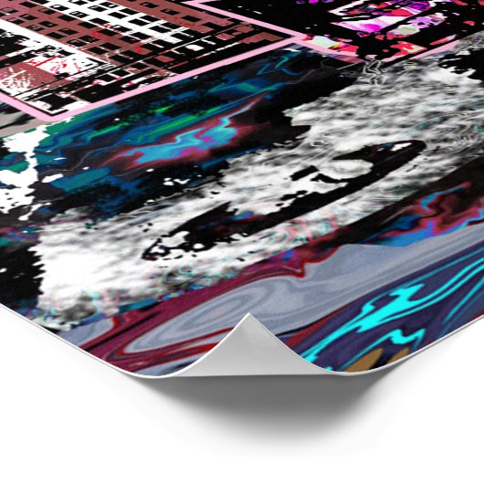 Pittsburgh, Pennsylvania, graffiti Poster (Hoek)