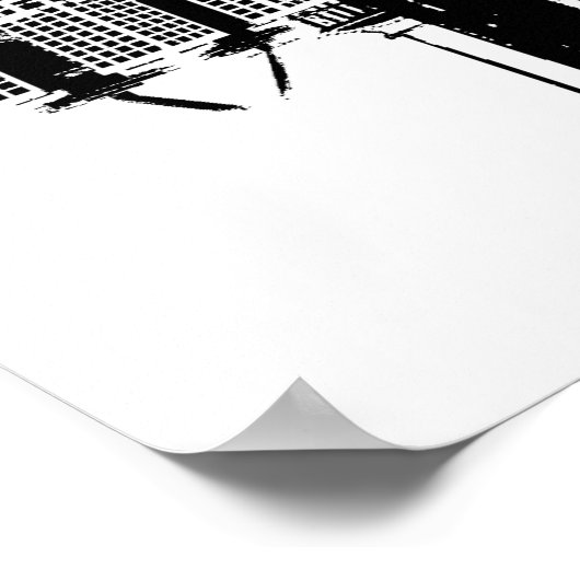 Pittsburgh, Pennsylvania, graffiti Poster (Hoek)