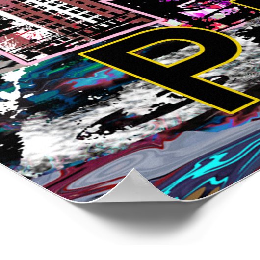 Pittsburgh, Pennsylvania, graffiti Poster (Hoek)