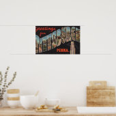 Pittsburgh, Pennsylvania - Grote letterscènes Poster (Keuken)