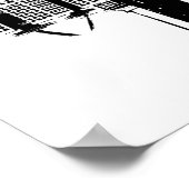 Pittsburgh, Pennsylvania in zwart-wit Poster (Hoek)