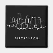 Pittsburgh Pennsylvania Magneet (Voorkant)